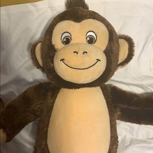 Stuffed animal build a bear monkey